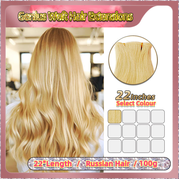 22'' Russian Hair Genius Weft Hair Extensions