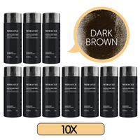 10 Bottles 10x Miracle Hair Building Fibers