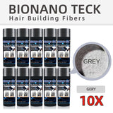 10 Bottles Bionano Teck Hair Building Fibers