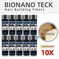 10 Bottles Bionano Teck Hair Building Fibers