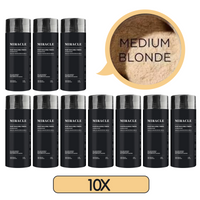 10 Bottles 10x Miracle Hair Building Fibers