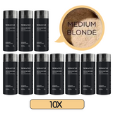 10 Bottles 10x Miracle Hair Building Fibers